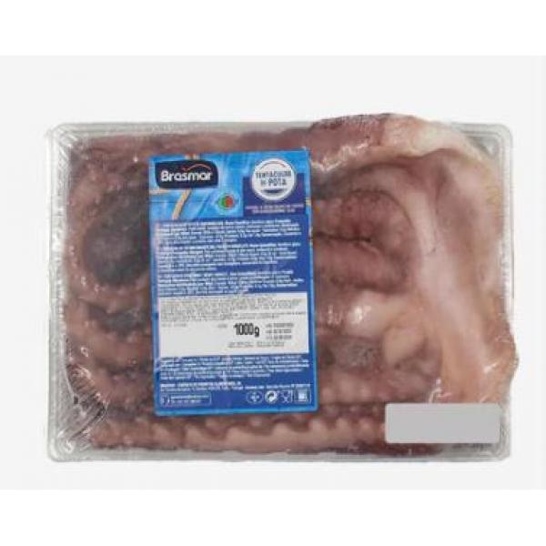 BRASMAR Giant Squid Tentacles 1kg (800gnet) (Frozen)