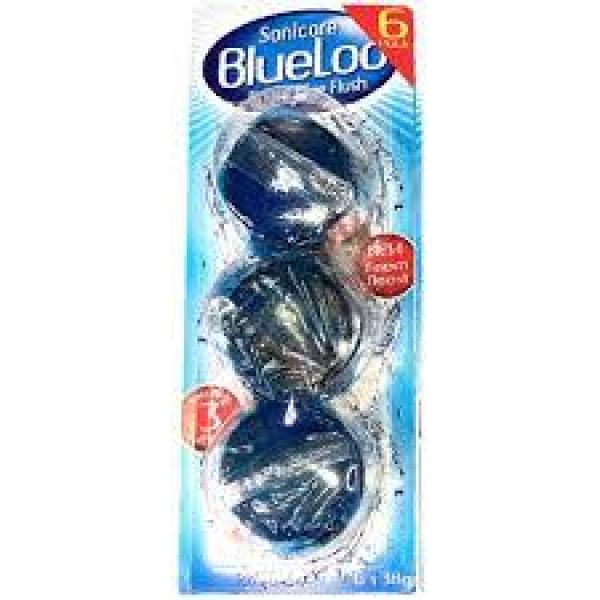 Sanicare BlueLoo Bright Blue Flush 6*38g
