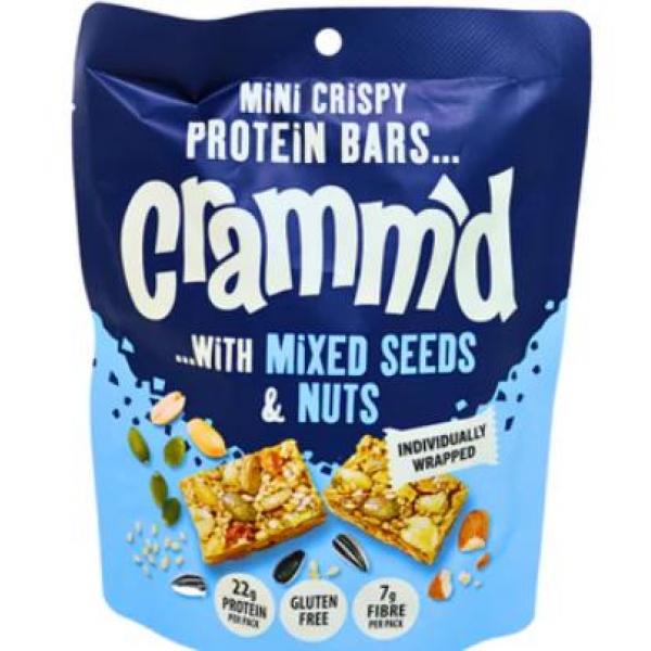 Cramm'd Mixed Seed & Peanut Bar 110g