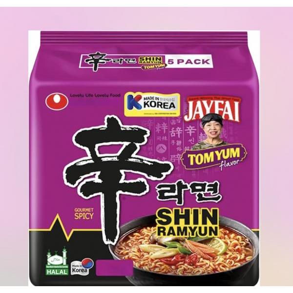 Nongshim shin ramyun tomyum 123gx5