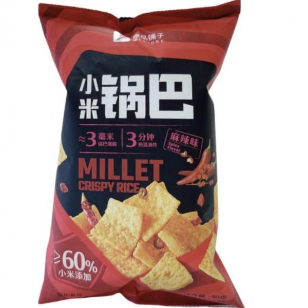 BS Millet Crips -hot&spicy flv 90g