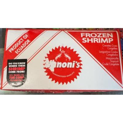 Vanoni’s Frozen Shrimp  26/30 1.8kg