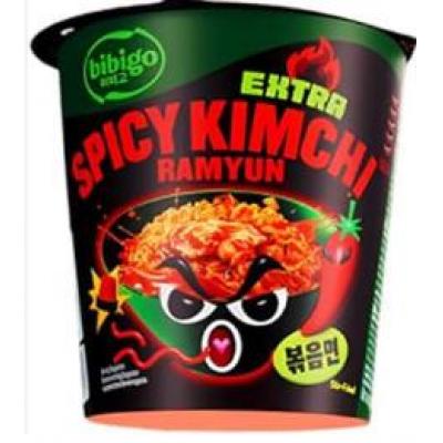 Bibigo Ramyum Extra Spicy Kimchi Cup 98g