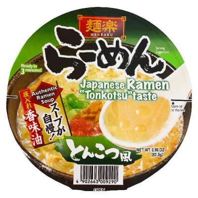 Hikari Menraku Cup Ramen Tonkotsu 82.3g