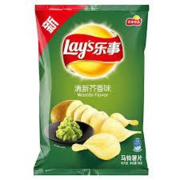 Lay's Potato Chips Wasabi Flavor 70g