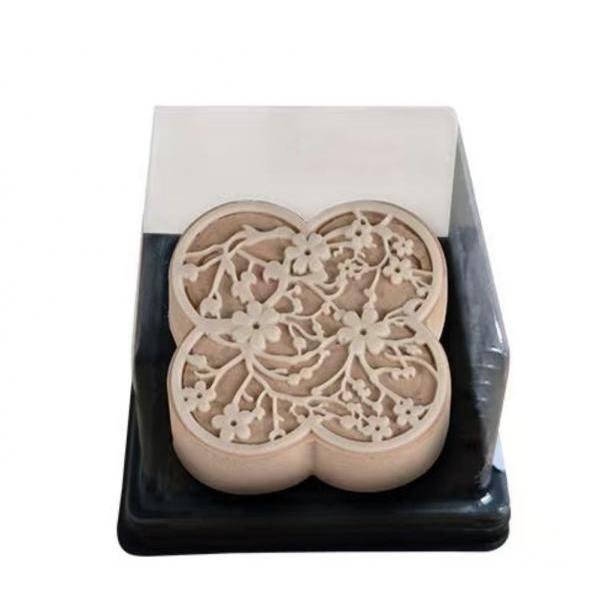 Vegan Dessert four leaf clover