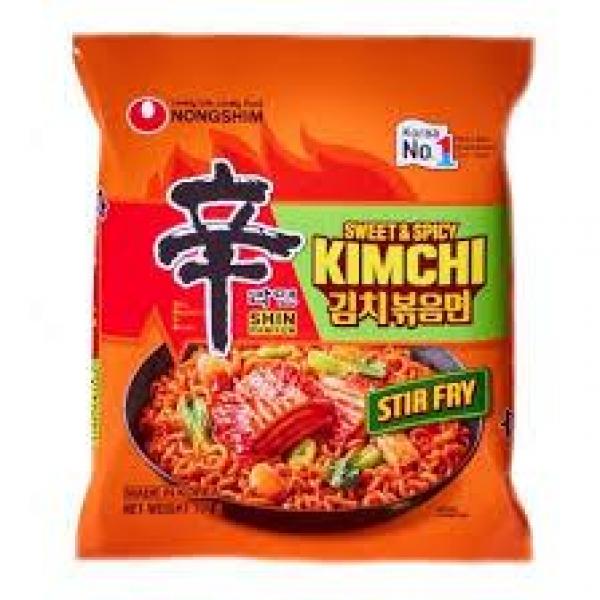 Nongshim Kimchi Sweet & Spicy stir fry noodles 137g