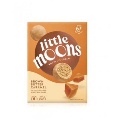 Little Moons Brown Butter Caramel Mochi Ice Cream Bites 6 x 30g