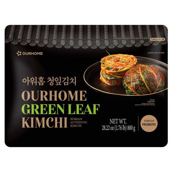 ourhome green leaf Kimchi 800g