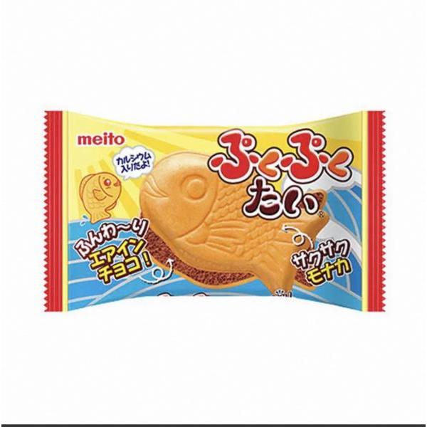 meito fish shape chocolate flavour 16.5g