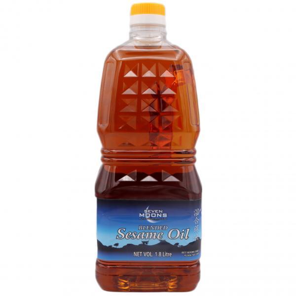 seven moons blended sesame oil 1.8l