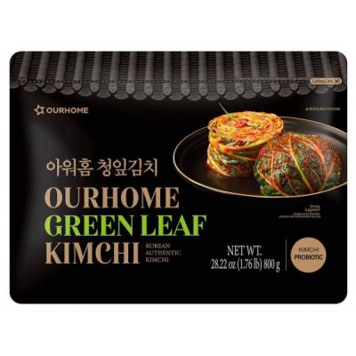 ourhome green leaf Kimchi 800g