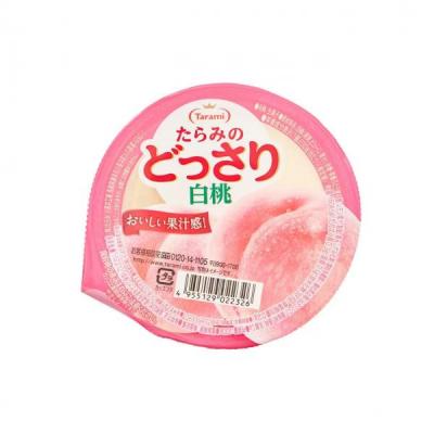 tarami white peach jelly 230g