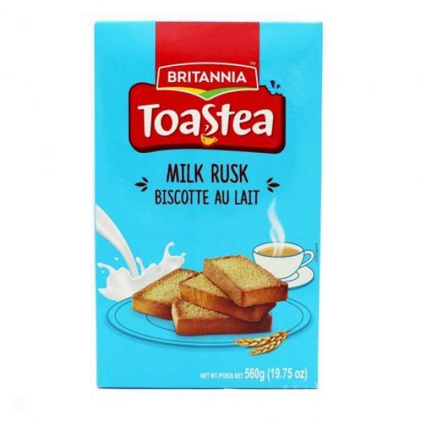 britannia toastea milk rusk 560g