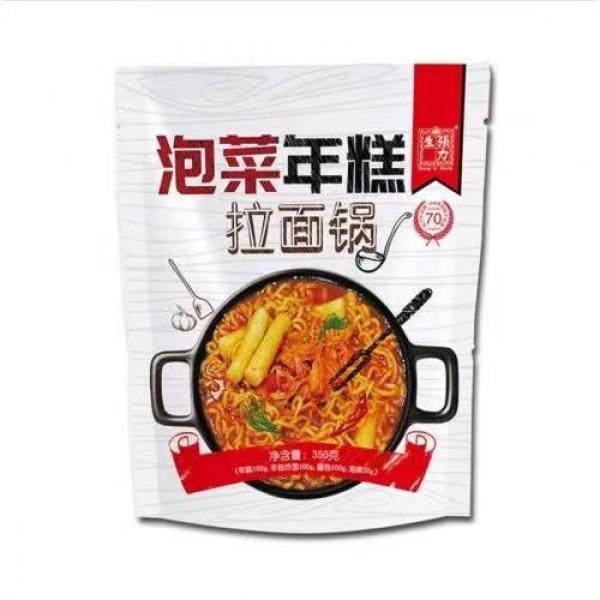 ZLS Rice Cake&noodle with kimchi 350g