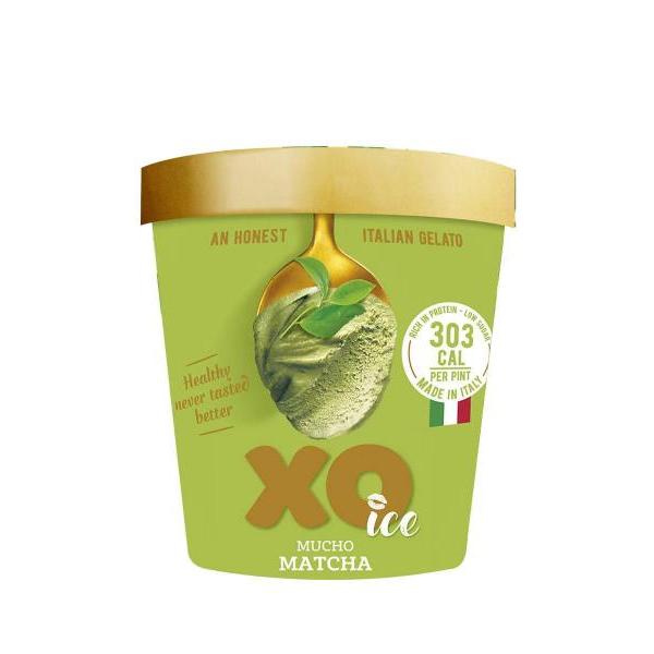 xo mucho matcha ice cream 473ml