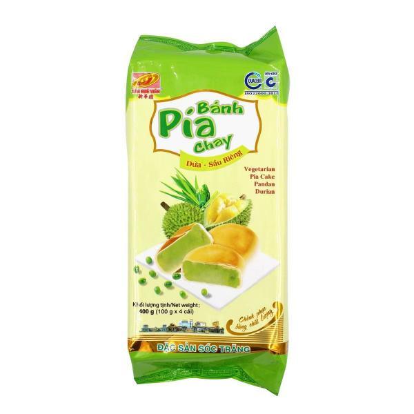TAN HUE VIEN Durian&Pandan Leaf Cake 400g