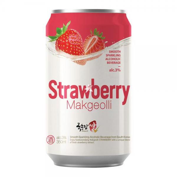 KSD Strawberry Makgeolli 350ml