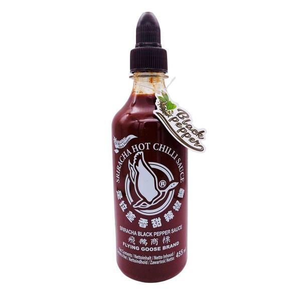flying goose brand sriracha sauce Black pepper 455ml