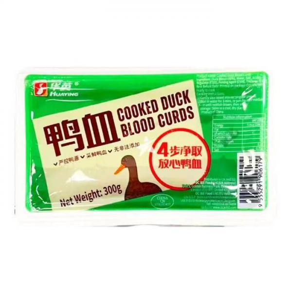 huaying cooked duck blood curds 300g