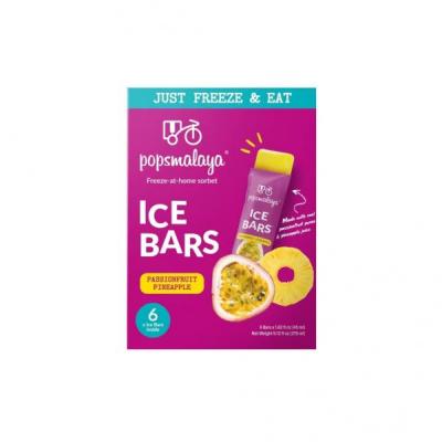 Popsmalaya ice bars-Passionfruit Pineapple 270ml