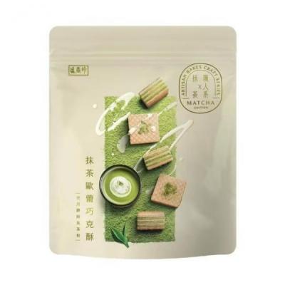 triko artisan bakes craft series matcha edition matcha chocos 115g