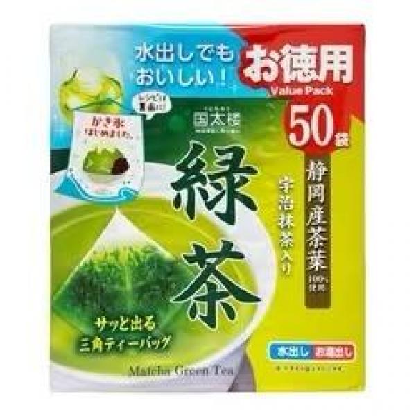 kunitaro green tea with matcha(50pc)