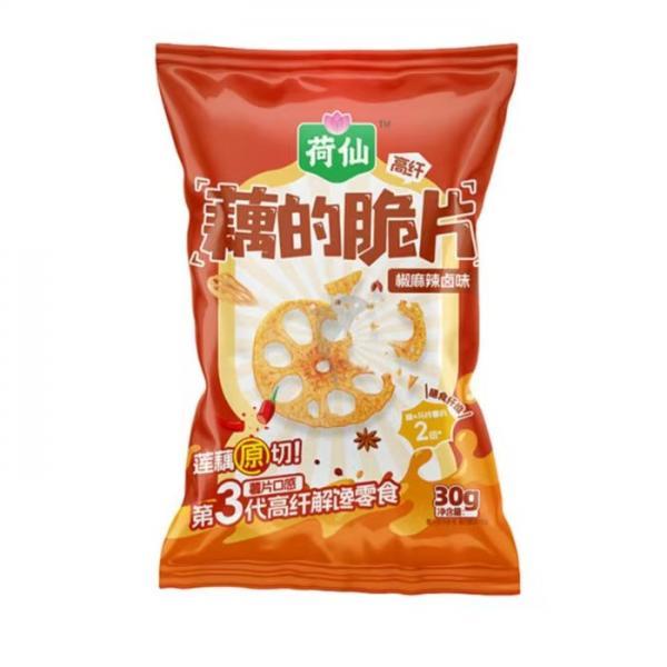 hx lotus root crisps hot&spicy 30g